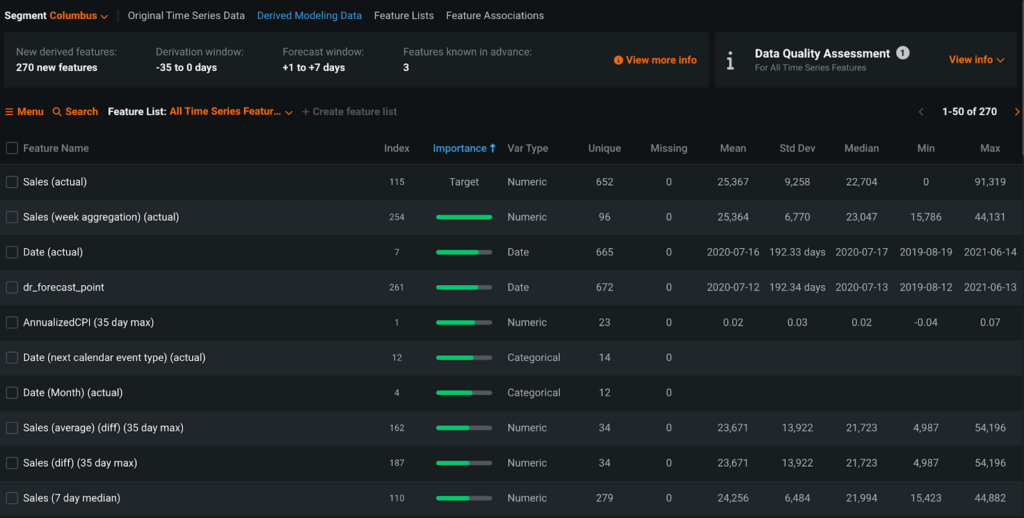 Segmented modeling DataRobot